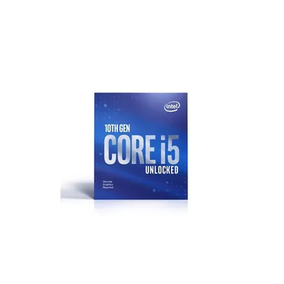 Intel Processzor Core i5 LGA1200 4,10GHz 12MB Core i5-10600K box CPU : ICI510600K fotó