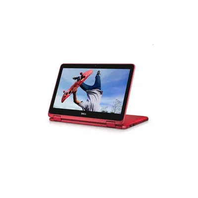 Dell Inspiron 3179 notebook és tablet 2in1 11.6" Touch M3-7Y30 4GB 128GB Win10H  Red : INSP3179-4 fotó