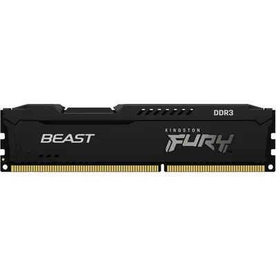 8GB memória DDR3 1600MHz Kingston FURY Beast Black KF316C10BB/8 : KF316C10BB_8 fotó