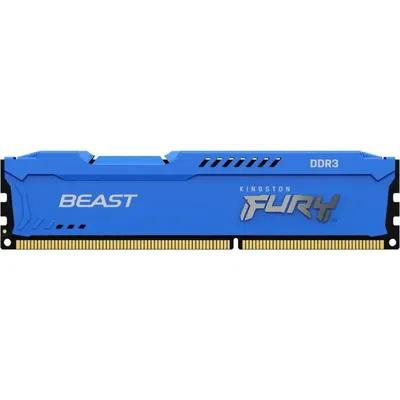 4GB memória DDR3 1600MHz Kingston FURY Beast Blue KF316C10B/4 : KF316C10B_4 fotó