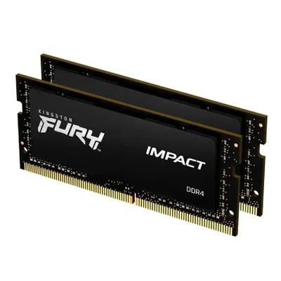64GB DDR4 notebook memória 2666MHz 2x32GB Kingston FURY Impact : KF426S16IBK2_64 fotó