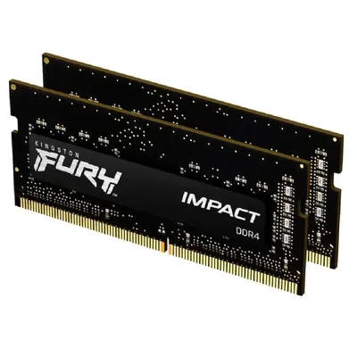 64GB DDR4 notebook memória 3200MHz 2x32GB Kingston FURY Impact : KF432S20IBK2_64 fotó