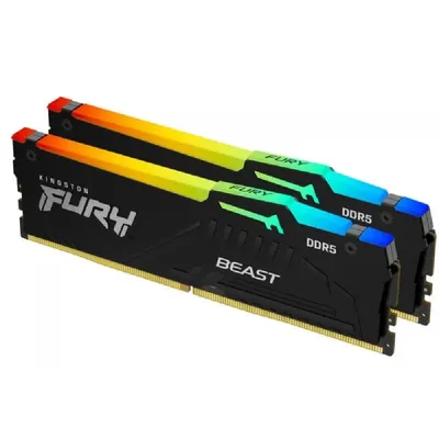 16GB DDR5 memória 6000MHz 2x16GB Kingston FURY Beast : KF560C36BBEAK2-16 fotó