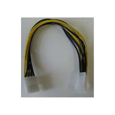 Kábel 4PIN -> 8PIN tápátalakító CPU-hoz (VGA-hoz nem jó) : KKTP0408AL fotó