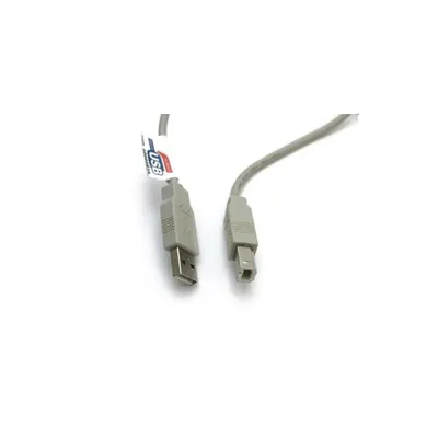 Kábel USB 2.0 összekötő A/B, 1.8m : KKTU21V fotó