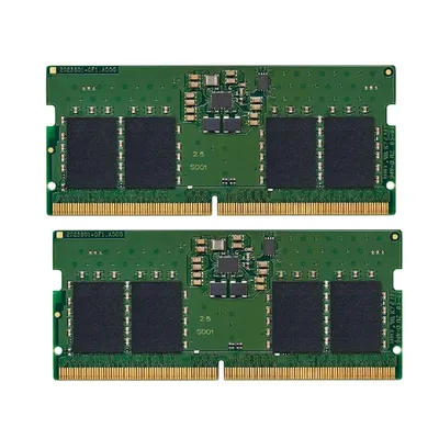 32GB DDR5 notebook memória 4800MHz 2x16GB Kingston KVR48S40BS8K2 : KVR48S40BS8K2-32 fotó