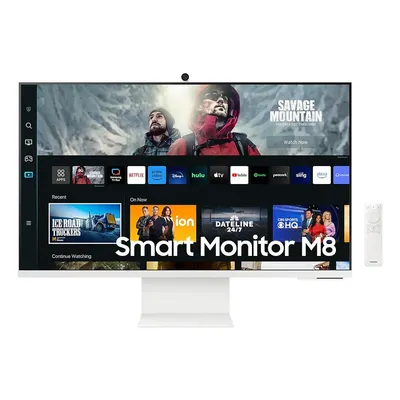Monitor 32" 3840x2160 VA HDMI USB-C USB Samsung Smart M8 : LS32CM801UUXDU fotó