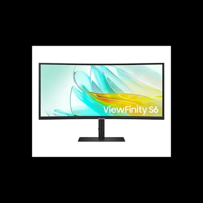 Monitor 34" 3440x1440 VA HDMI DP USB USB-C Samsung S65UC : LS34C652UAUXEN fotó