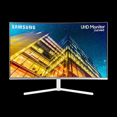 Monitor 31,5" 3840x2160 VA HDMI DP Samsung UR591C : LU32R591CWPXEN fotó