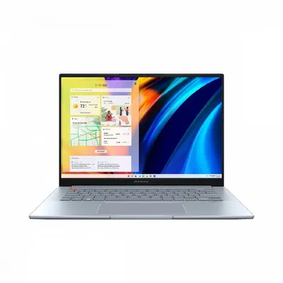 Asus VivoBook laptop 14,5" 2,8K R7-6800H 16GB 512GB Radeon W11 ezüst Asus VivoBook S14X : M5402RA-M9089W fotó