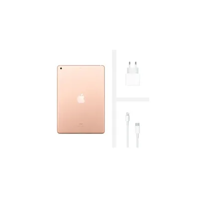 Apple iPad 10,2" 128GB Wi-Fi Gold arany iPad 8 Tablet-PC : MYLF2HC_A fotó