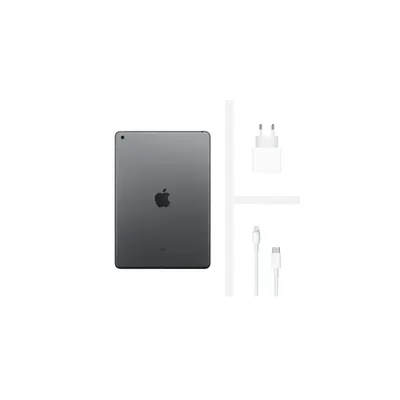 Apple iPad 10,2" 128GB Wi-Fi + Cellular Space Grey asztroszürke iPad 8 Tablet-PC : MYML2HC_A fotó
