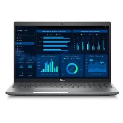 Dell Precision laptop 15,6" FHD i7-13800H 32GB 512GB A2000 W11Pro szürke Dell Precision 3581 : N008P3581EMEA_VP fotó