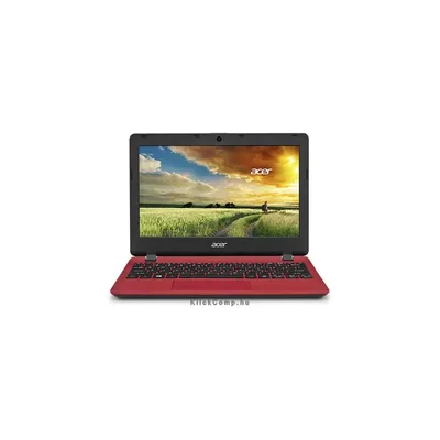 Acer Aspire ES1 mini laptop 11,6" N3710 4GB 500GB piros netbook ES1-131-P3AK : NX.G17EU.008 fotó