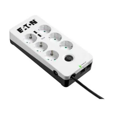 Túlfeszültség-védő 6 kimenettel EATON Protection Box 6 USB DIN + TEL : PB6TUD fotó