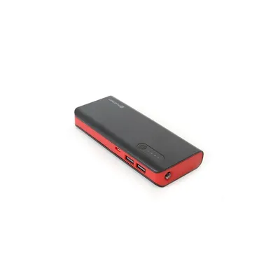 PLATINET Power Bank hordozható töltő 8000mAh + micro USB Kábel + zseblámpa fekete/piros : PMPB80BR fotó