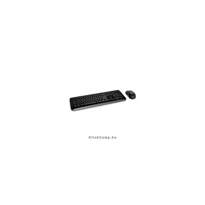 Vezetéknélküli billentyűzet + egér Microsoft Desktop 850 fekete HU : PY9-00014 fotó