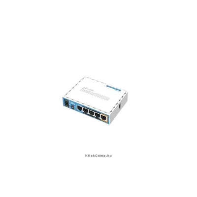 WiFi Router MikroTik hAP ac lite RB952Ui-5ac2nD L4 64Mb 5x FE LAN Dual-band Vezeték nélküli : RB952UI-5AC2ND fotó