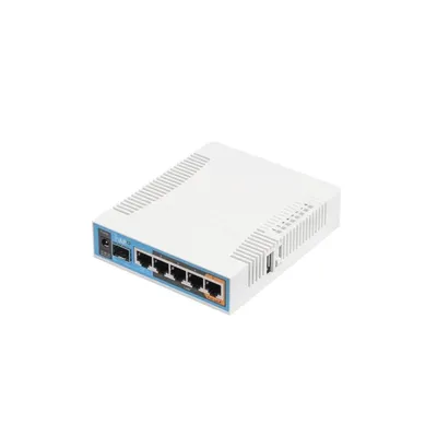 WiFi router MikroTik Vezeték nélküli Router hAP ac 5x GbE LAN 1x GbE SFP Dual-band : RB962UIGS-5HACT2HNT fotó