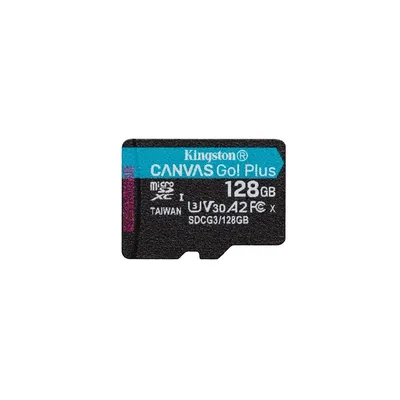 Memória-kártya 128GB SD micro Kingston Canvas Go! Plus SDCG3/128GBSP : SDCG3_128GBSP fotó