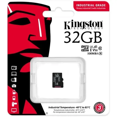 Memória-kártya 32GB microSDHC Class10 Kingston Industrial : SDCIT2_32GBSP fotó