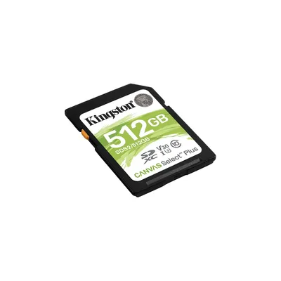 Memória-kártya 512GB SD SDXC Class 10 UHS-I U3 Kingston Canvas Select Plus : SDS2_512GB fotó
