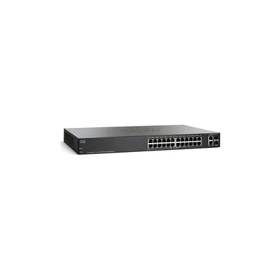 Cisco SF200E-24P 24-Port 10/100 Smart Switch, PoE : SF200E-24P-EU fotó