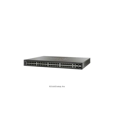 Cisco SFE500 24 LAN 10/100Mbps, menedzselhető PoE switch : SF500-24P-K9-G5 fotó