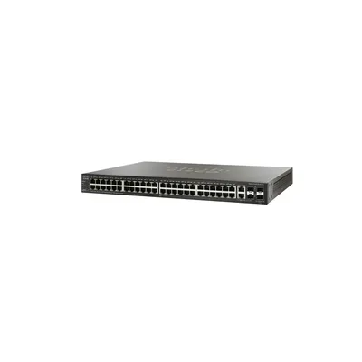 Cisco SFE500 48 LAN 10/100Mbps, 4 Gigabit menedzselhető rack switch : SF500-48-K9-G5 fotó