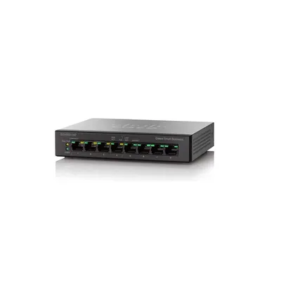 Cisco SG100D-08P 8port 10/100/1000Mbps LAN asztali switch : SG100D-08P-EU fotó