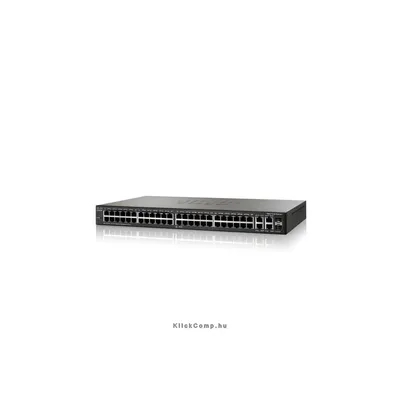 Cisco SG300-52P 50 LAN 10/100/1000Mbps, 2 miniGBIC menedzselhető PoE+ switch : SG300-52P-K9-EU fotó