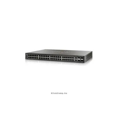 Cisco SG500-52 52 LAN 10/100/1000Mbps, 4 miniGBIC menedzselhető switch : SG500-52-K9-G5 fotó
