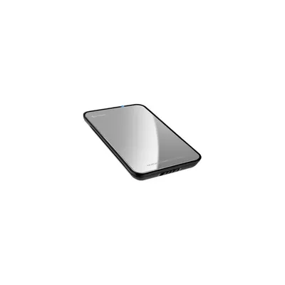 Külső HDD Ház 2.5" QuickStore Portable ezüst; max 9,5mm 2,5" Sata HDD USB csatl.; tükör polírozott felső : SHARK-4044951009237 fotó