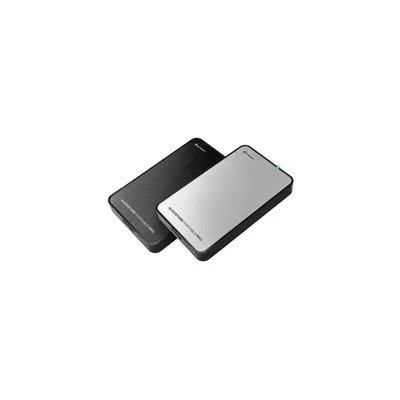 Külső HDD Ház 2.5" QuickStore Portable Pro U3 ezüst; 9,5-12,5mm 2,5" Sata HDD USB3.0 csatl.; szálcsisz. : SHARK-4044951011483 fotó