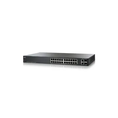 Cisco SF 200-24P 24-Port 10/100 PoE Smart Switch : SLM224PT-EU fotó
