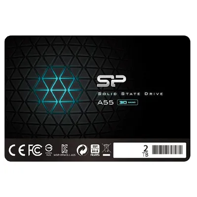 2TB SSD SATA3 Silicon Power Ace A55 : SP002TBSS3A55S25 fotó