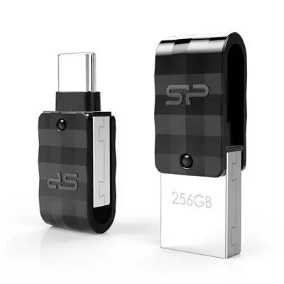 16GB Pendrive USB3.2 fekete Silicon Power Mobile C31 : SP016GBUC3C31V1K fotó