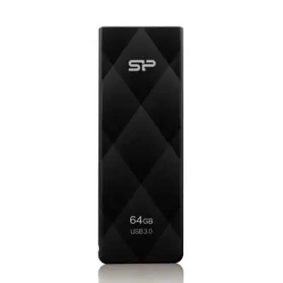 64GB Pendrive USB3.0 fekete Silicon Power Blaze B20 : SP064GBUF3B20V1K fotó