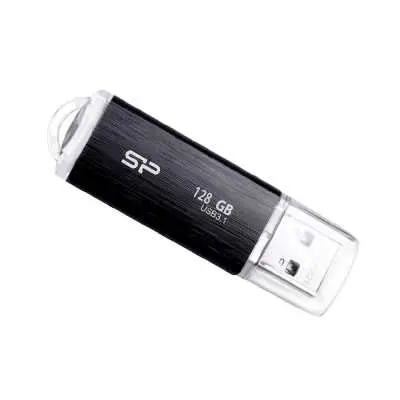 128GB Pendrive USB3.1 fekete Silicon Power Blaze B02 : SP128GBUF3B02V1K fotó
