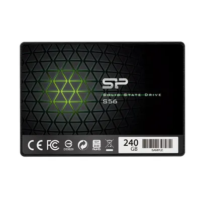 240GB SSD SATA3 Silicon Power Slim S56 : SP240GBSS3S56B25 fotó
