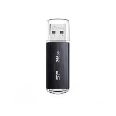 256GB Pendrive USB3.2 fekete Silicon Power Blaze B02 : SP256GBUF3B02V1K fotó