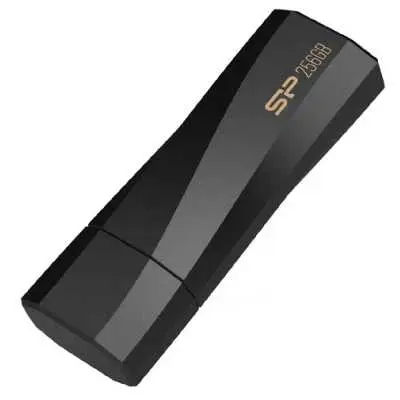 256GB Pendrive USB3.2 fekete Silicon Power Blaze B07 : SP256GBUF3B07V1K fotó