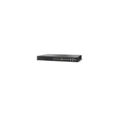 Cisco SF300-24P 24-port 10/100 PoE Managed Switch w/Gig Uplinks : SRW224G4P-K9-EU fotó