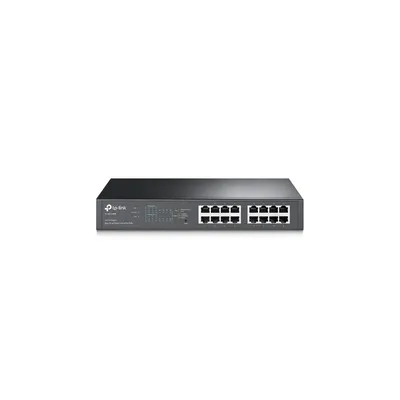 16 Port Switch TP-LINK TL-SG1016PE 16 portos gigabites Easy Smart PoE switch 8 PoE+ csatlakozás : TL-SG1016PE fotó