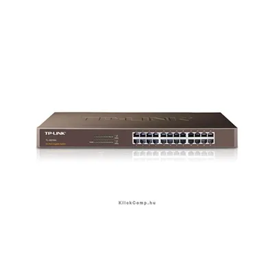 TP-LINK Switch 24x1000Mbps fémházas rack (5 év gar) : TL-SG1024 fotó