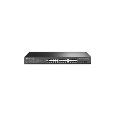 24 Port Switch TP-LINK TL-SG3428X JetStream 24-Port Gigabit L2+ Managed Switch with 4 10GE SFP+ : TL-SG3428X fotó