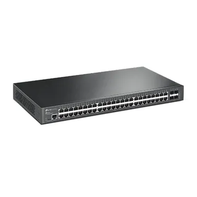 48 Port Switch 10/100Mbps TP-LINK TL-SG3452 JetStream 48 portos 10/100 Mbps + 4 db gigabites L2 : TL-SG3452 fotó