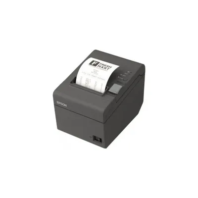 Epson blokknyomtató, vágó, USB + soros, fekete : TM-T20II fotó