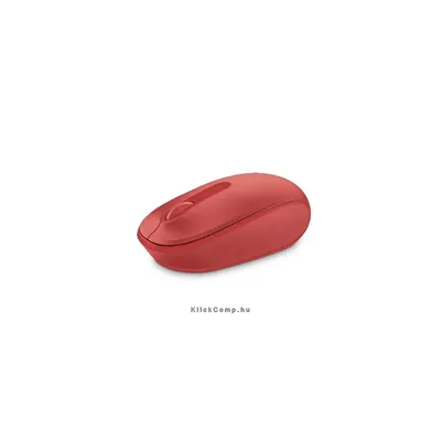Vezetéknélküli egér Microsoft Mobile Mouse 1850 piros : U7Z-00033 fotó
