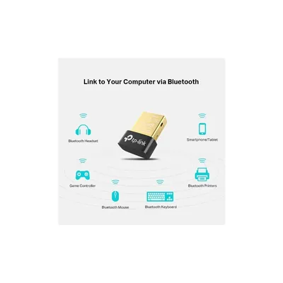 Bluetooth Adapter TP-LINK UB400 Bluetooth 4.0 Nano USB : UB400 fotó